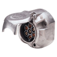 Large 7-Pin Round Trailer Socket