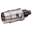 7-Pin Large Round Metal Trailer Socket