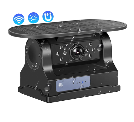 Wireless WiFi Solar Back Camera