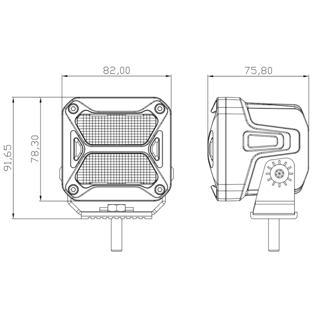 Work Light 3" With Driving Beam - ATP-W0320D-OL
