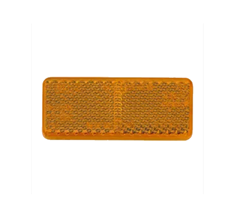 Reflector 70X28mm Clear Self Adhesive -  84035NA