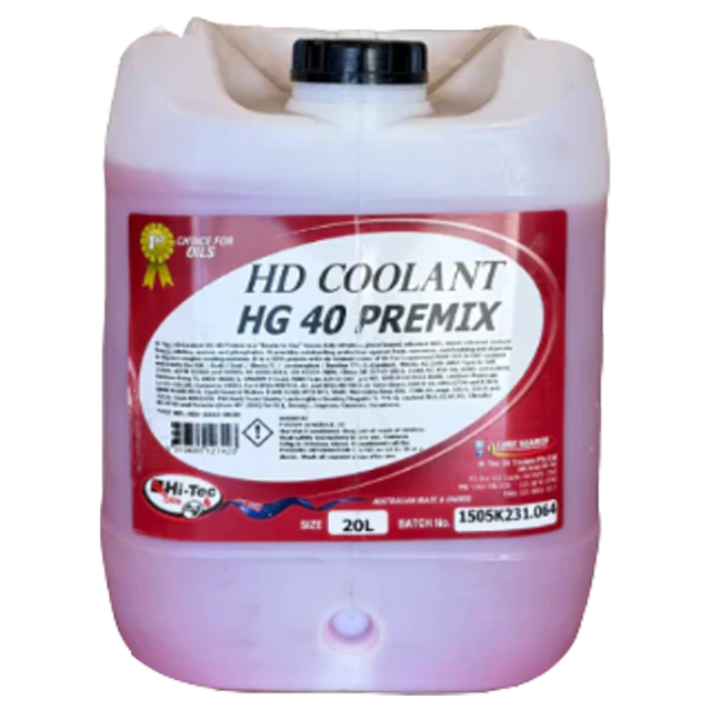 HD Coolant Hg 40 Premix-20Lt