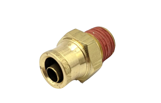 Male Connector Quick Connect 1/2" Tube X 1/4" Mpt