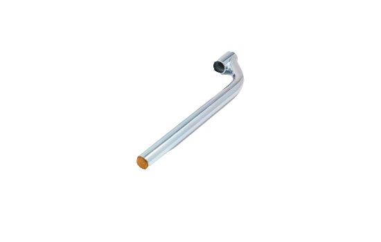 Bracket Chassis Mount Tube Offset Zinc