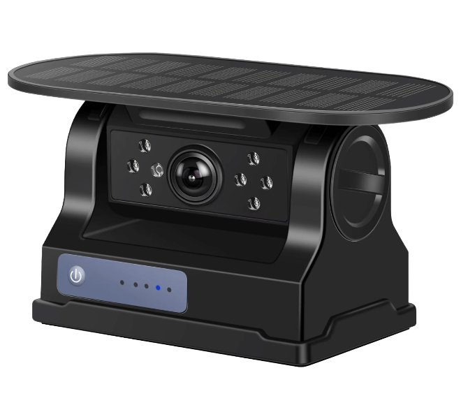 Wireless WiFi Solar Back Camera 720p HD | Magnetic Mount 10000mAh