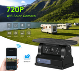 Wireless WiFi Solar Back Camera 720p HD | Magnetic Mount 10000mAh