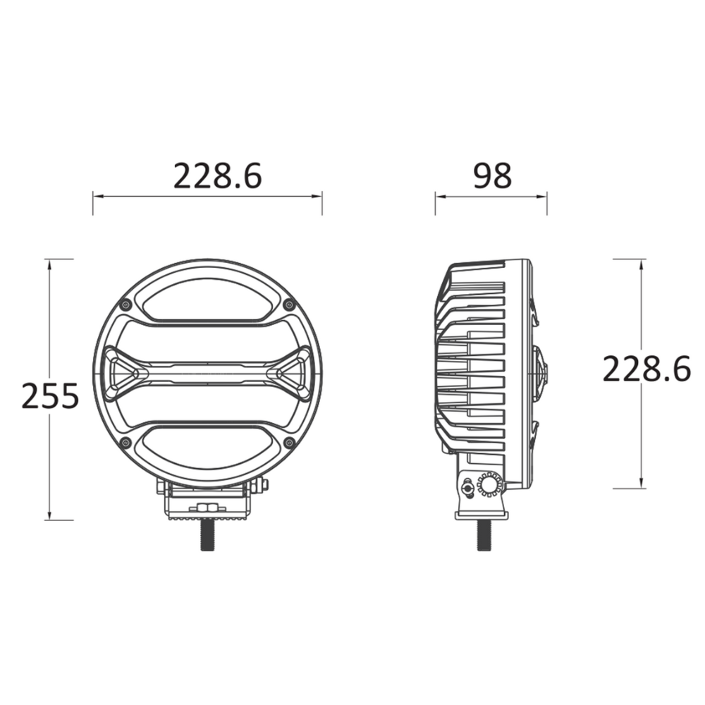 Driving Light 7' With Driving Beam - ATP-D0190DE-OL