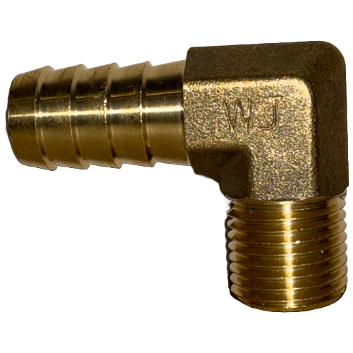 ELBOW 90DEG MALE 16MM 1/2" HOSE TAIL -9016MATP