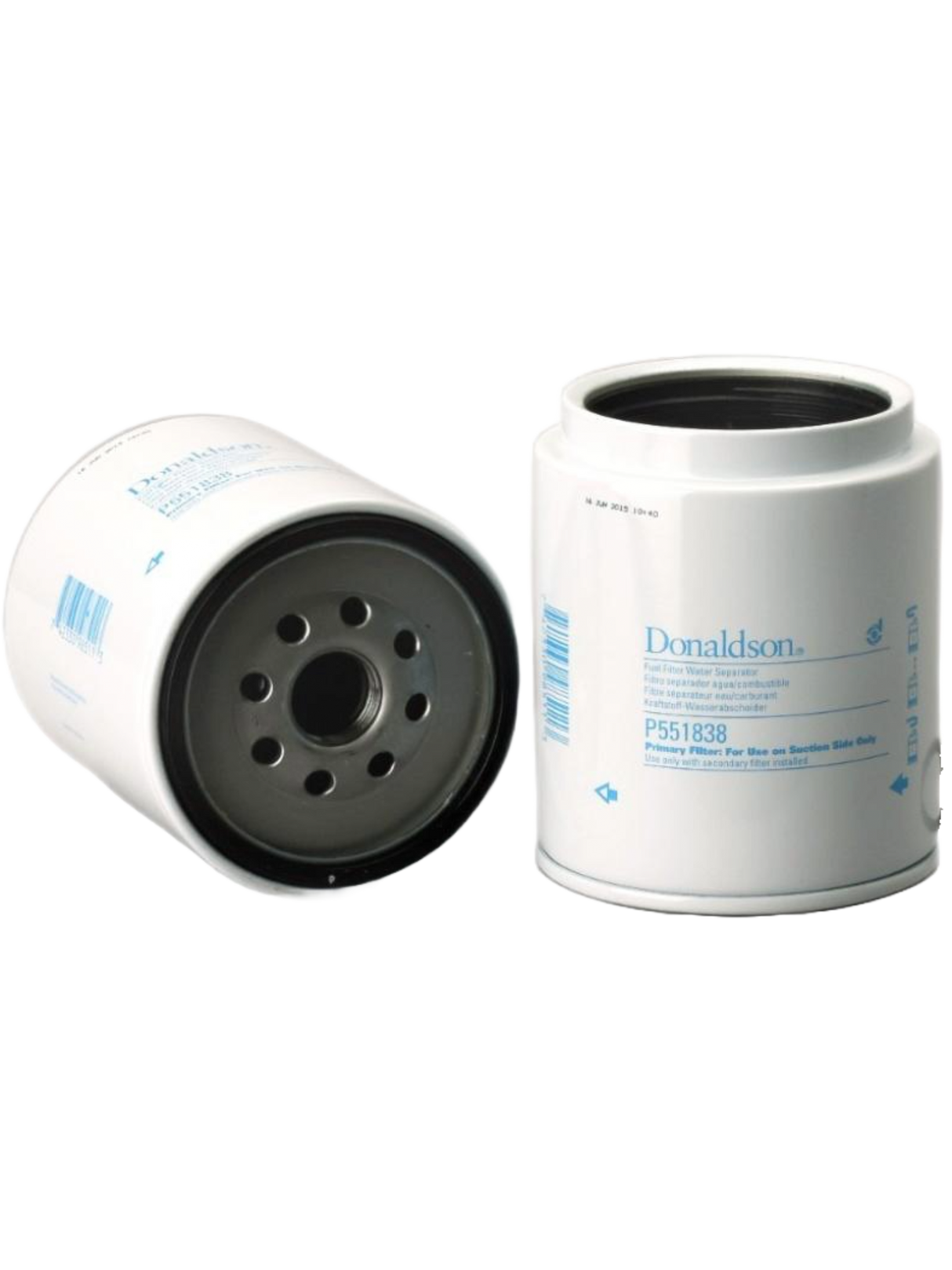 FUEL FILTER WATER SEPARATOR SPIN-ON DONALDSON -P551838