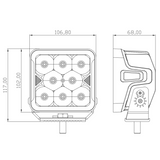 Work Light 4' With Spot Beam - ATP-W0240S-OL