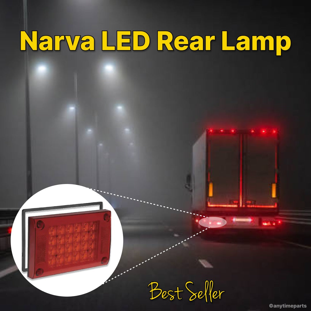 Narva Model 48 Led Rear Stop/Tail Lamp Red 9-33V - 94808NA