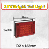 Narva Model 48 Led Rear Stop/Tail Lamp Red 9-33V - 94808NA