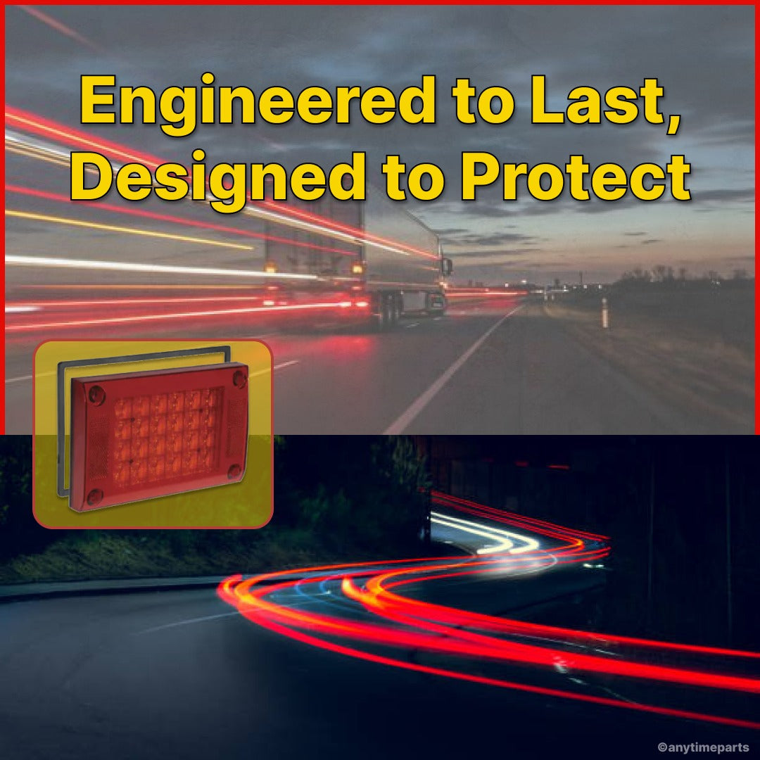 Narva Model 48 Led Rear Stop/Tail Lamp Red 9-33V - 94808NA
