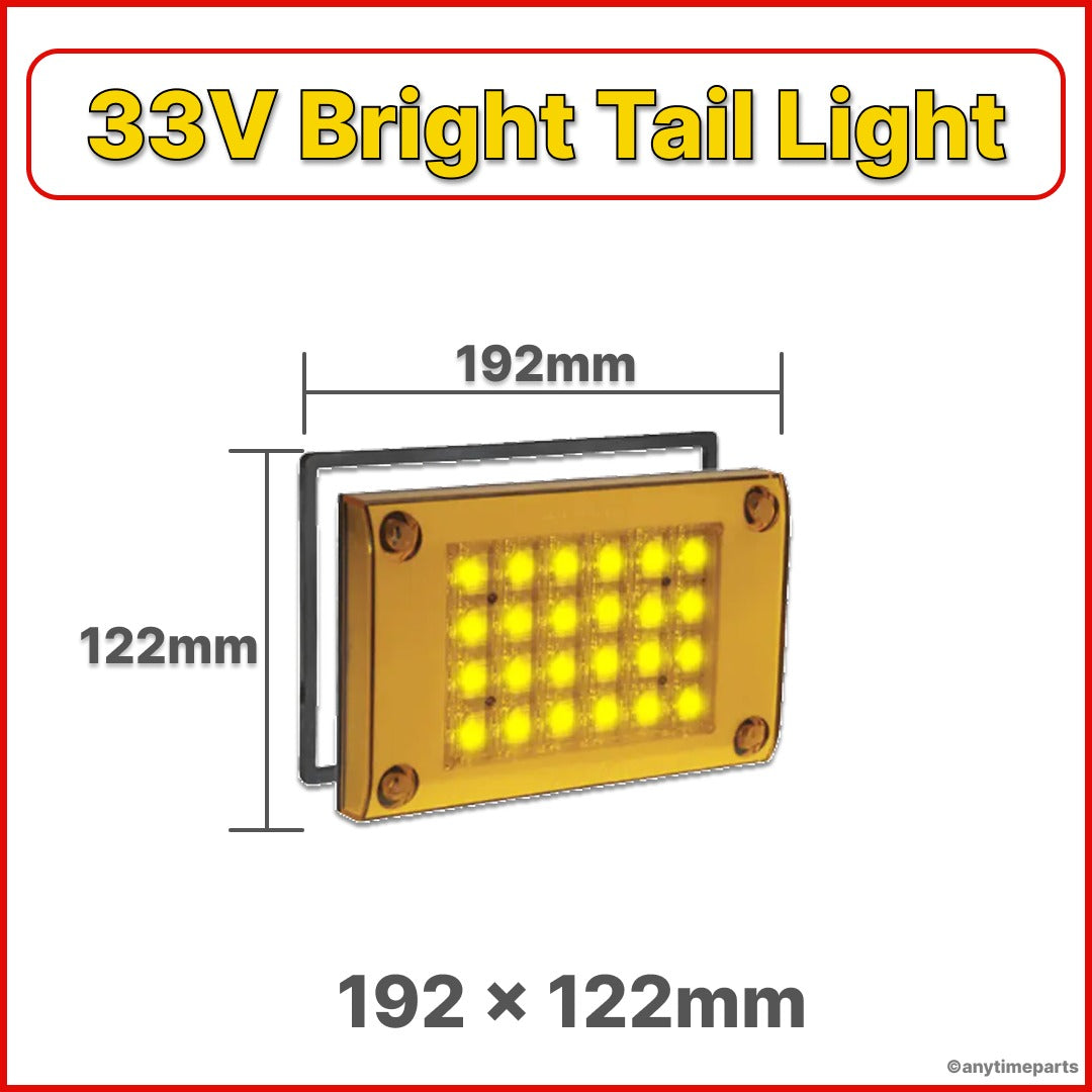 Narva Model 48 Led Rear Direction Indicator Lamp Amber 9-33V - 94800NA