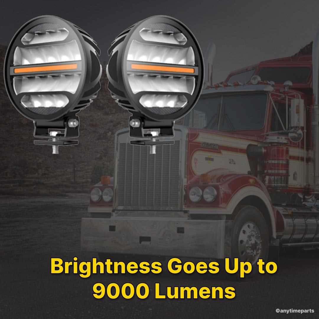 DRIVING LIGHT 7" WITH SPOT BEAM - ATP-D0390S-P7