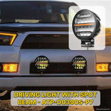 DRIVING LIGHT 7" WITH SPOT BEAM - ATP-D0390S-P7