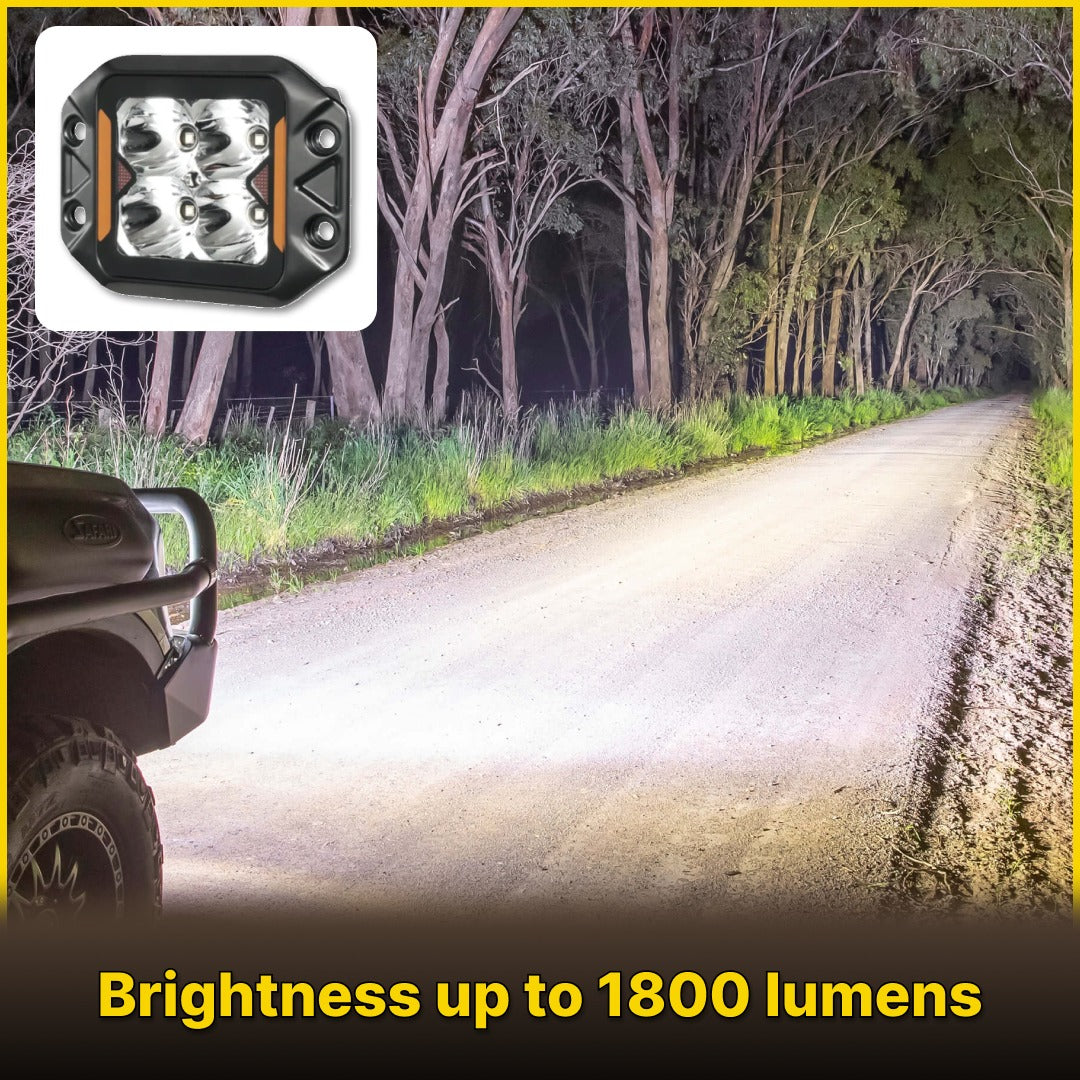 Working Light 3" With Spot Beam - ATP-W0120FMS-OL