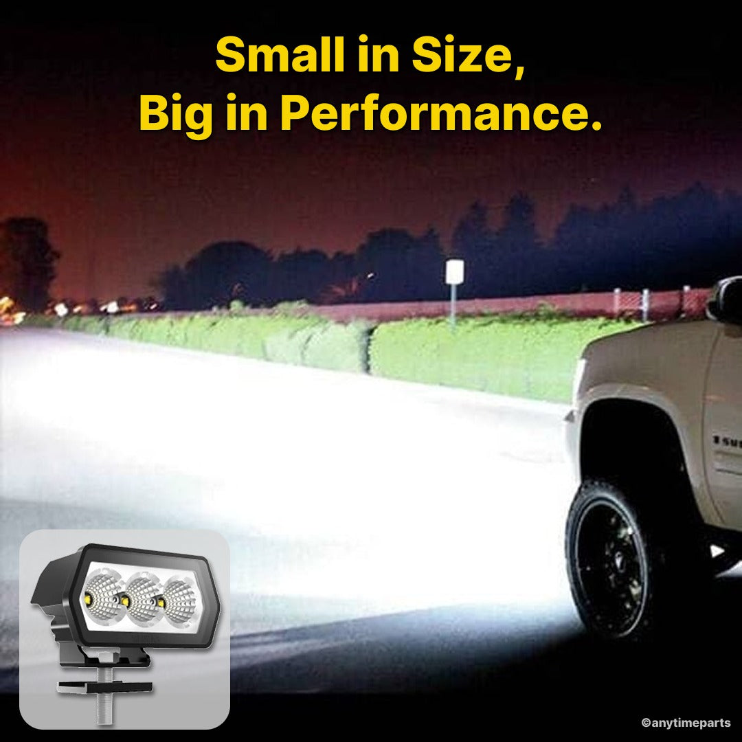 WORK LIGHT 3.5" x 2.8" WITH SPOT BEAM -  ATP-W0715S-P7
