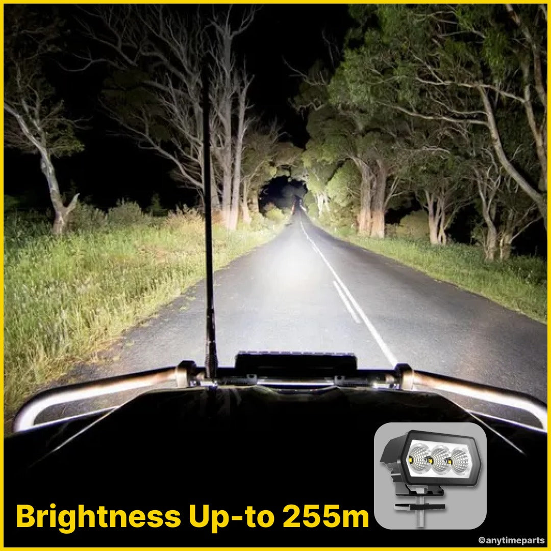 WORK LIGHT 3.5" x 2.8" WITH SPOT BEAM -  ATP-W0715S-P7