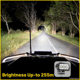 WORK LIGHT 3.5" x 2.8" WITH SPOT BEAM -  ATP-W0715S-P7