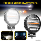 DRIVING LIGHT 7" WITH SPOT BEAM - ATP-D0390S-P7