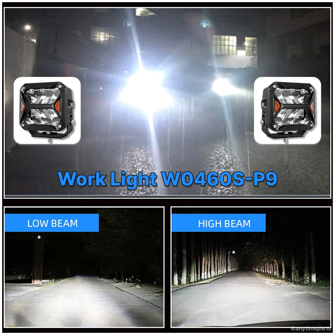 Work Light 4" With Spot Beam - ATP-W0460S-P9