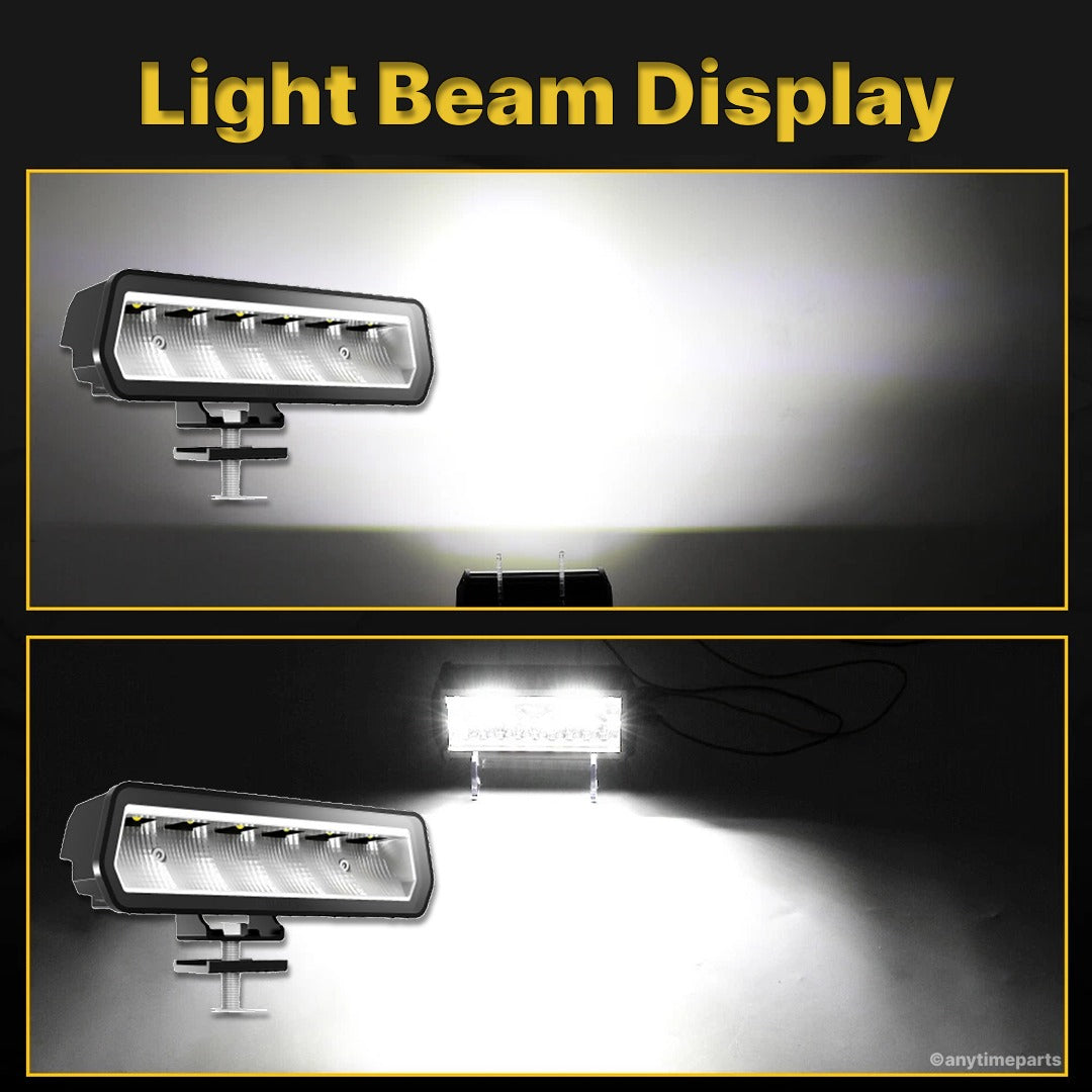 WORK LIGHT 6.3" x 2.8" WITH DRIVING BEAM- ATP-W0830D-P7