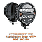 Driving Light 9" With Combination Beam - ATP-D08120C-P8