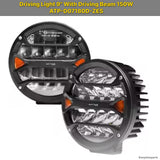 Driving Light 9" With Driving Beam 150W  - ATP-D07180D-ZES