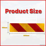REFLECTIVE ALUMINIUM SIGN 150 X 600