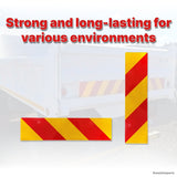 REFLECTIVE ALUMINIUM SIGN 150 X 600