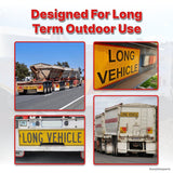 REFLECTIVE LONG VEHICLE SIGN 1020 X 250