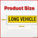 REFLECTIVE LONG VEHICLE SIGN 1020 X 250