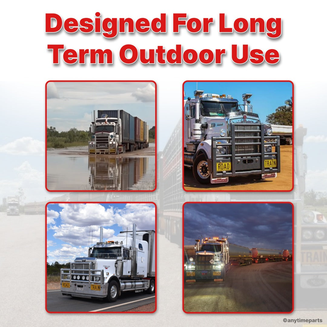 REFLECTIVE ROAD TRAIN SIGN 1020X 250