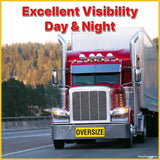 REFLECTIVE OVERSIZE BANNER SIGN 1100 × 300