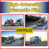 REFLECTIVE OVERSIZE BANNER SIGN 1100 × 300
