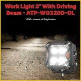 Work Light 3" With Driving Beam - ATP-W0320D-OL