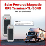 Solar Powered Magnetic GPS Terminal–TL-904D product only