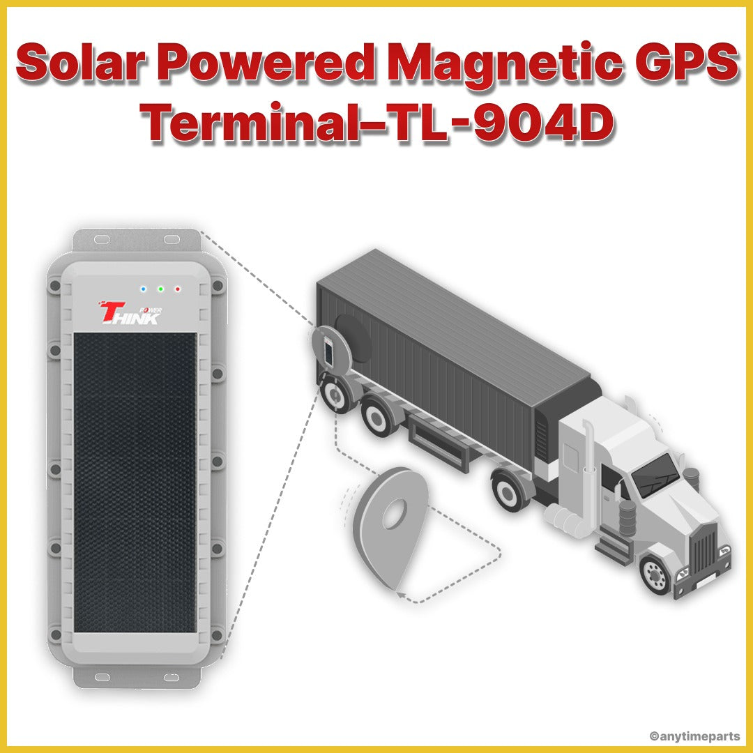 Solar Powered Magnetic GPS Terminal–TL-904D product only