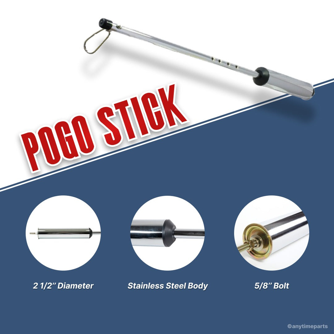 POGO STICK CHROME 101CM - CA3539