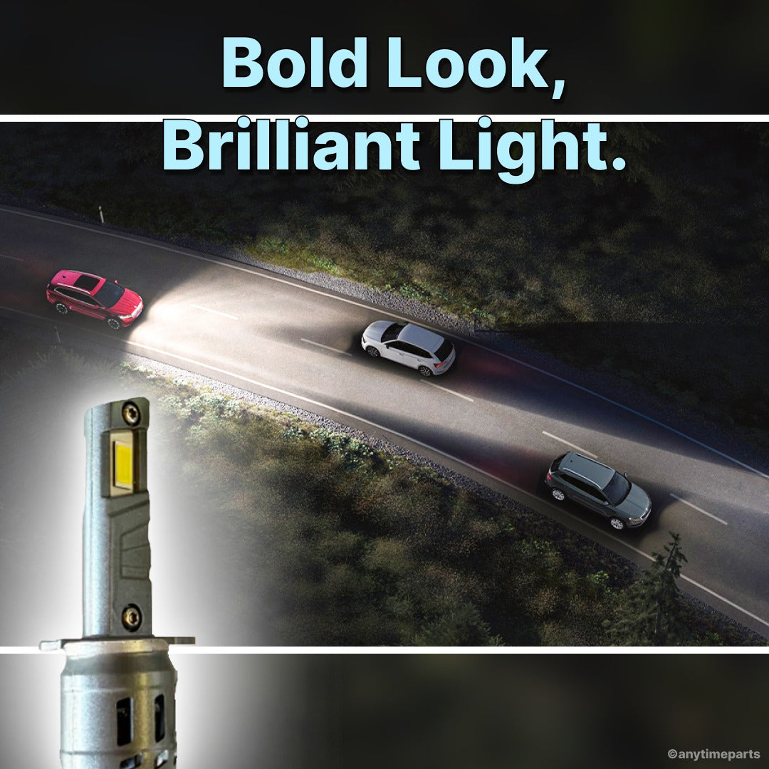 LED HEADLIGHT 6500K ATP-H1W-4800LM