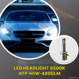 LED HEADLIGHT 6500K ATP-H1W-4800LM