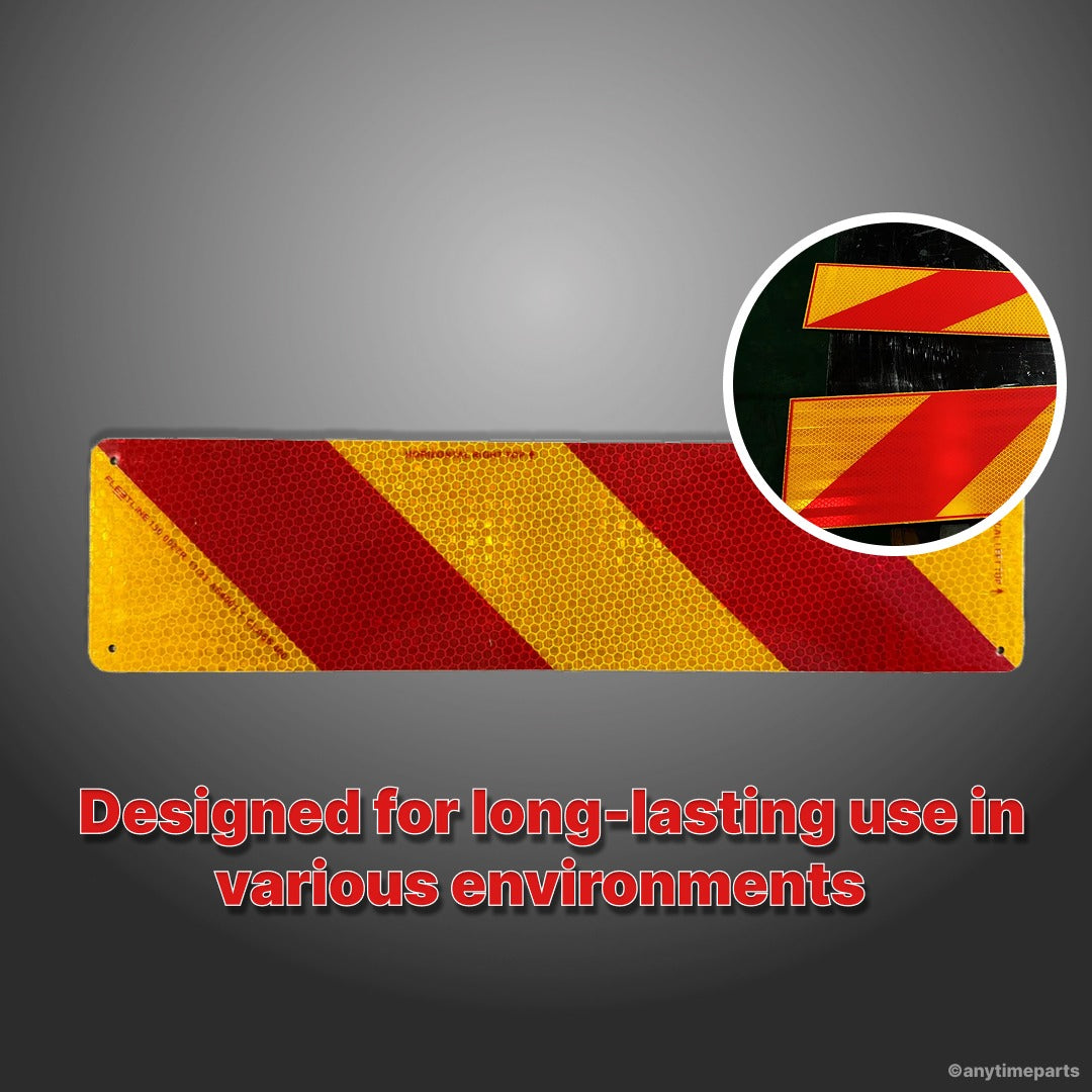 REFLECTIVE ALUMINIUM SIGN 100 X 400