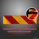 REFLECTIVE ALUMINIUM SIGN 100 X 400