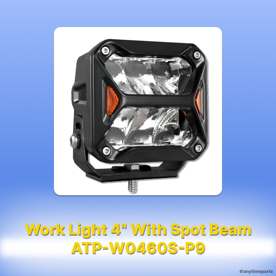 Work Light 4" With Spot Beam - ATP-W0460S-P9