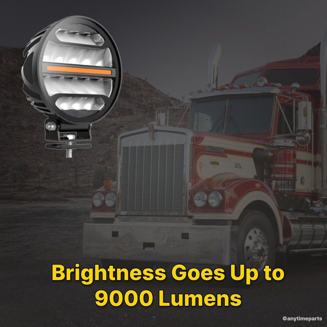 DRIVING LIGHT 7" WITH SPOT BEAM - ATP-D0390S-P7