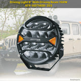 Driving Light 9" With Driving Beam 150W  - ATP-D07180D-ZES