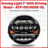 Driving Light 7" With Driving Beam - ATP-D0190DE-OL