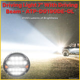 Driving Light 7" With Driving Beam - ATP-D0190DE-OL