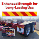 REFLECTIVE ALUMINIUM SIGN 100 X 800